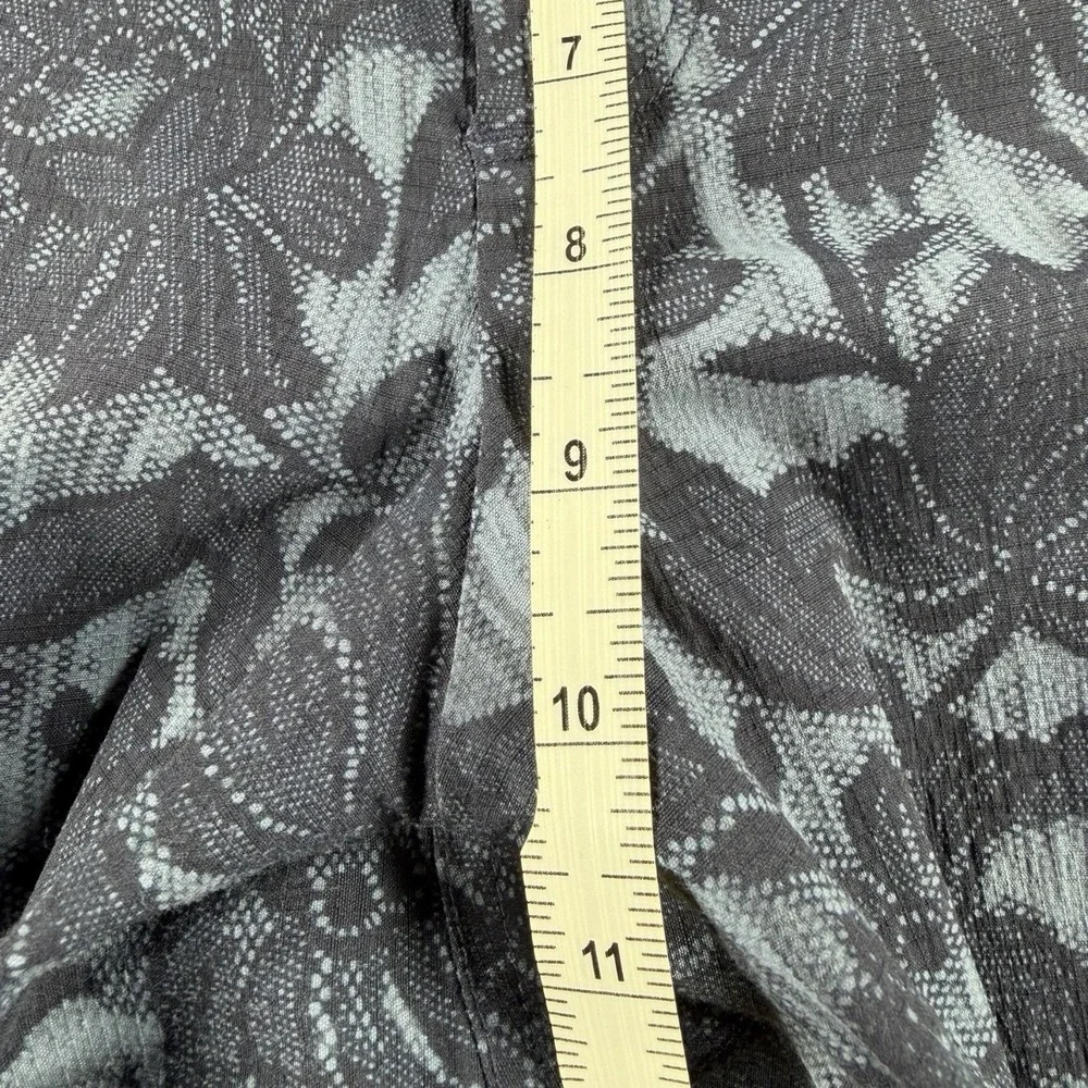 Athleta Trekkie North Jogger Size 14 Blue Floral Jacquard Stretch Hiking Pant - Picture 5 of 7